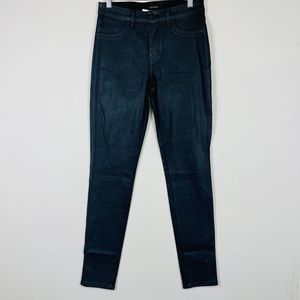 Vizcaino Premium Denim Black Sapphire East End Shimmer Jeans Womens 28 NEW‎